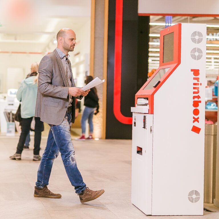 Printbox selfservice print vending machine
